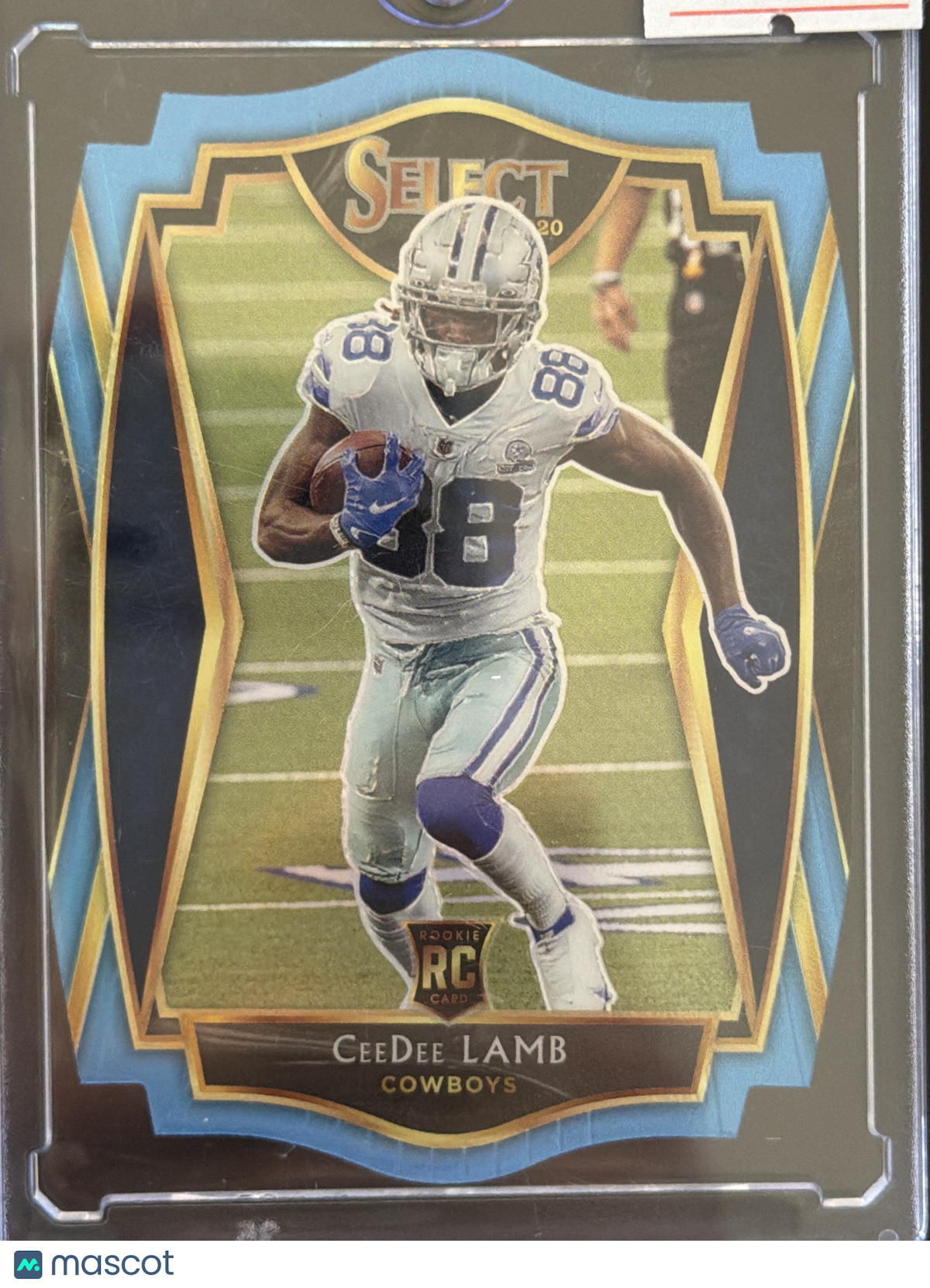 2021 Panini Select Prizm CeeDee Lamb #157 Light Blue Premier Level RC