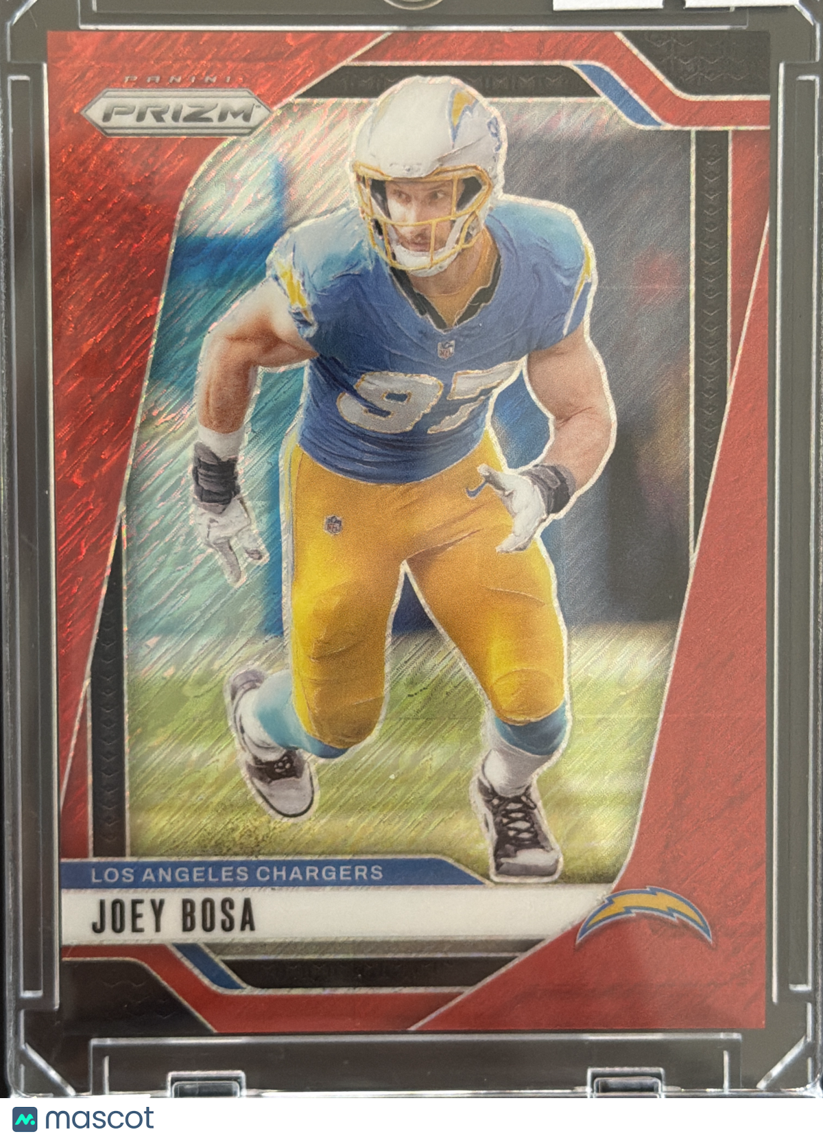 2024 Panini Prizm Joey Bosa #161 Red Shimmer /35