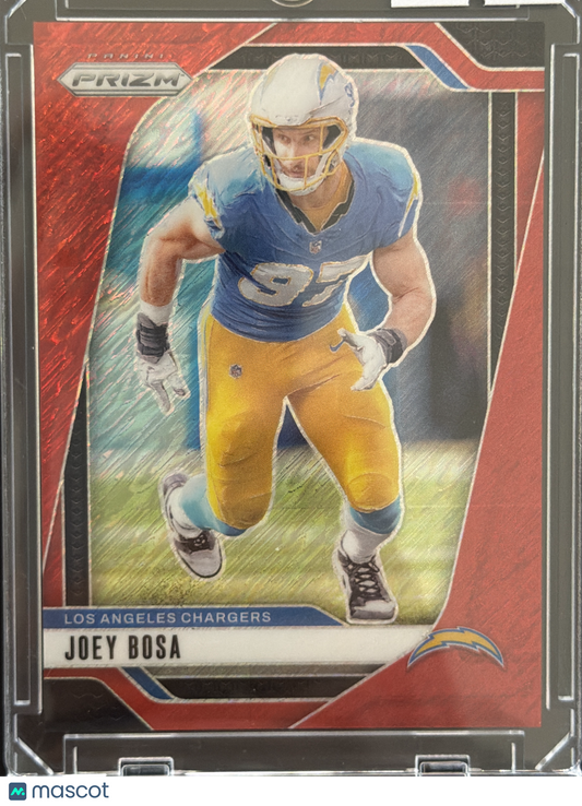2024 Panini Prizm Joey Bosa #161 Red Shimmer /35