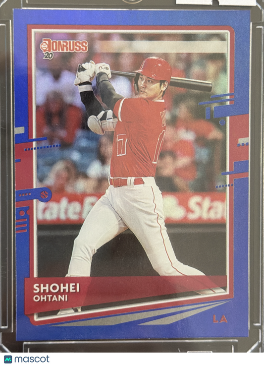 2020 Panini Donruss Shohei Ohtani #94 Blue