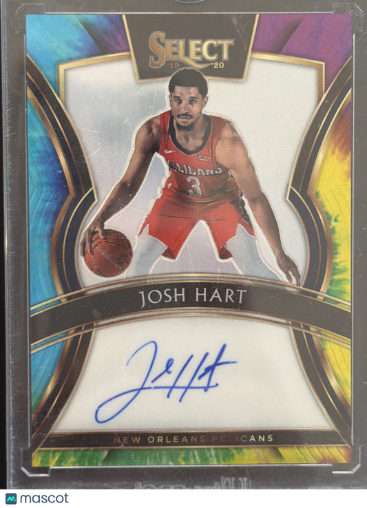 2020 Panini Select Prizm Josh Hart #SG-JHT Tie-Dye /25
