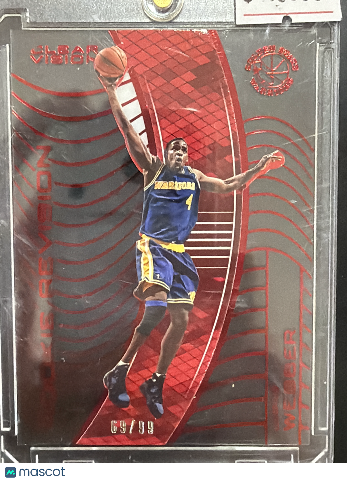 2016 Panini Clear Vision Chris Webber #134 Red /99