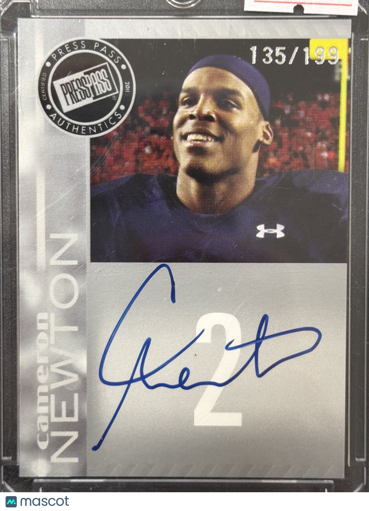 2011 Press Pass Signings Cam Newton #PPS-CN /199