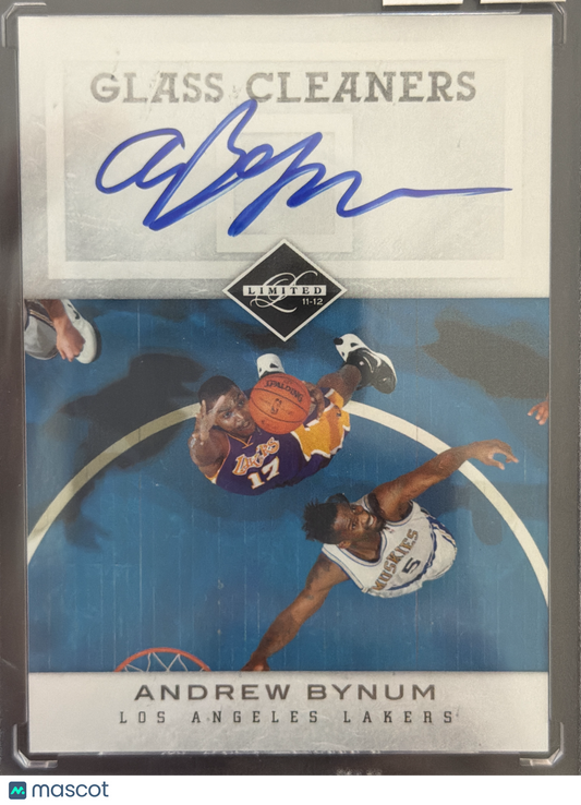 2011 Panini Limited Glass Cleaners Andrew Bynum #20 /49