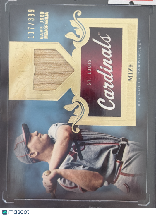 2011 Topps Tier One Johnny Mize #TSR-11 /399 Bat Relic Game-Used Memorabilia
