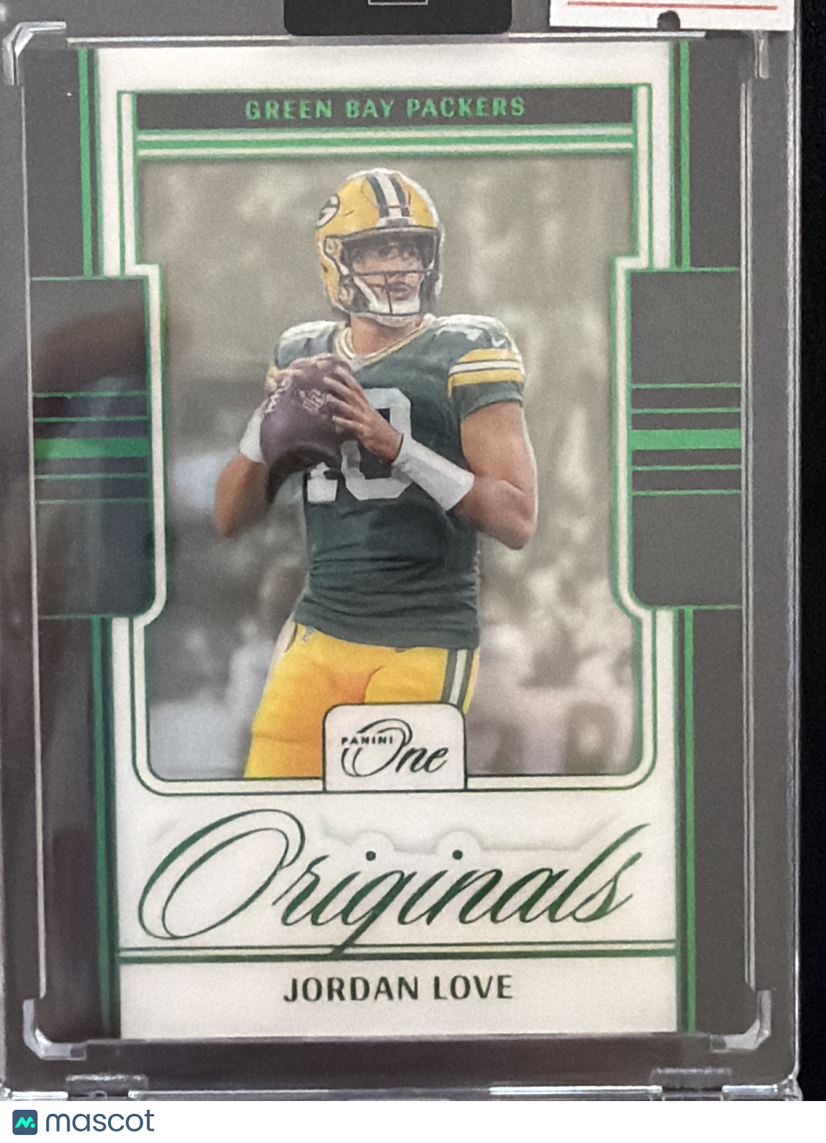 2025 Panini One Football Originals Jordan Love #OO-JLE /25