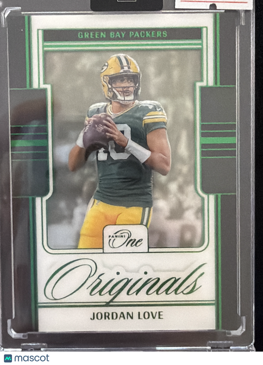 2025 Panini One Football Originals Jordan Love #OO-JLE /25