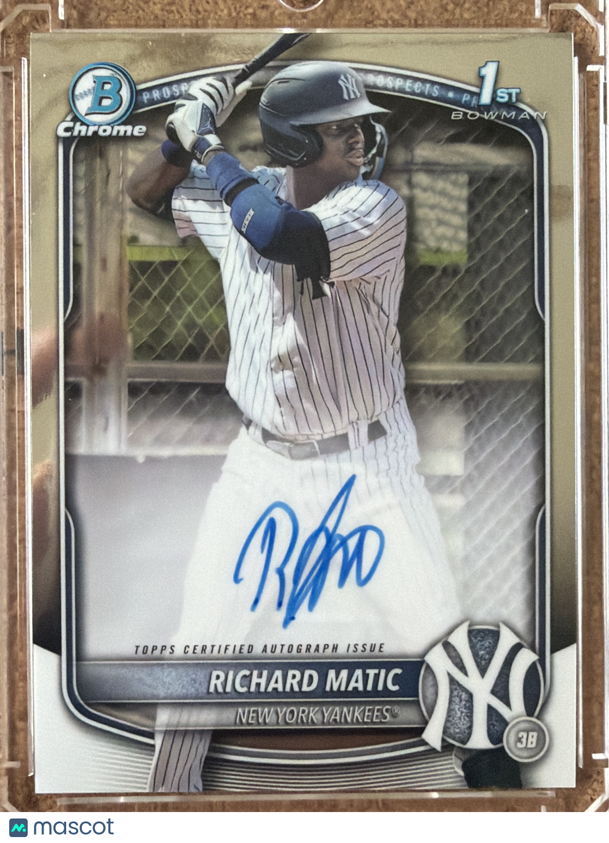 2025 Topps Bowman Chrome Richard Matic #CPA-RM