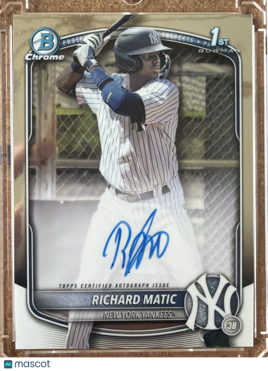 2025 Topps Bowman Chrome Richard Matic #CPA-RM