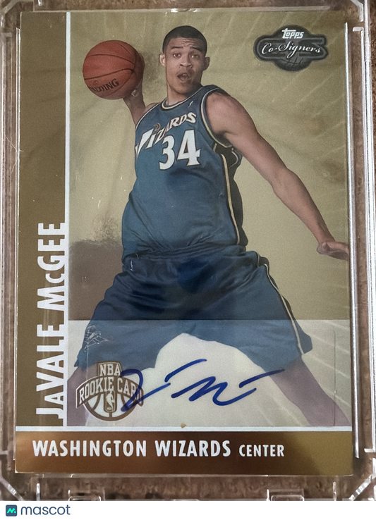 2008 Topps Co-Signers JaVale McGee #117