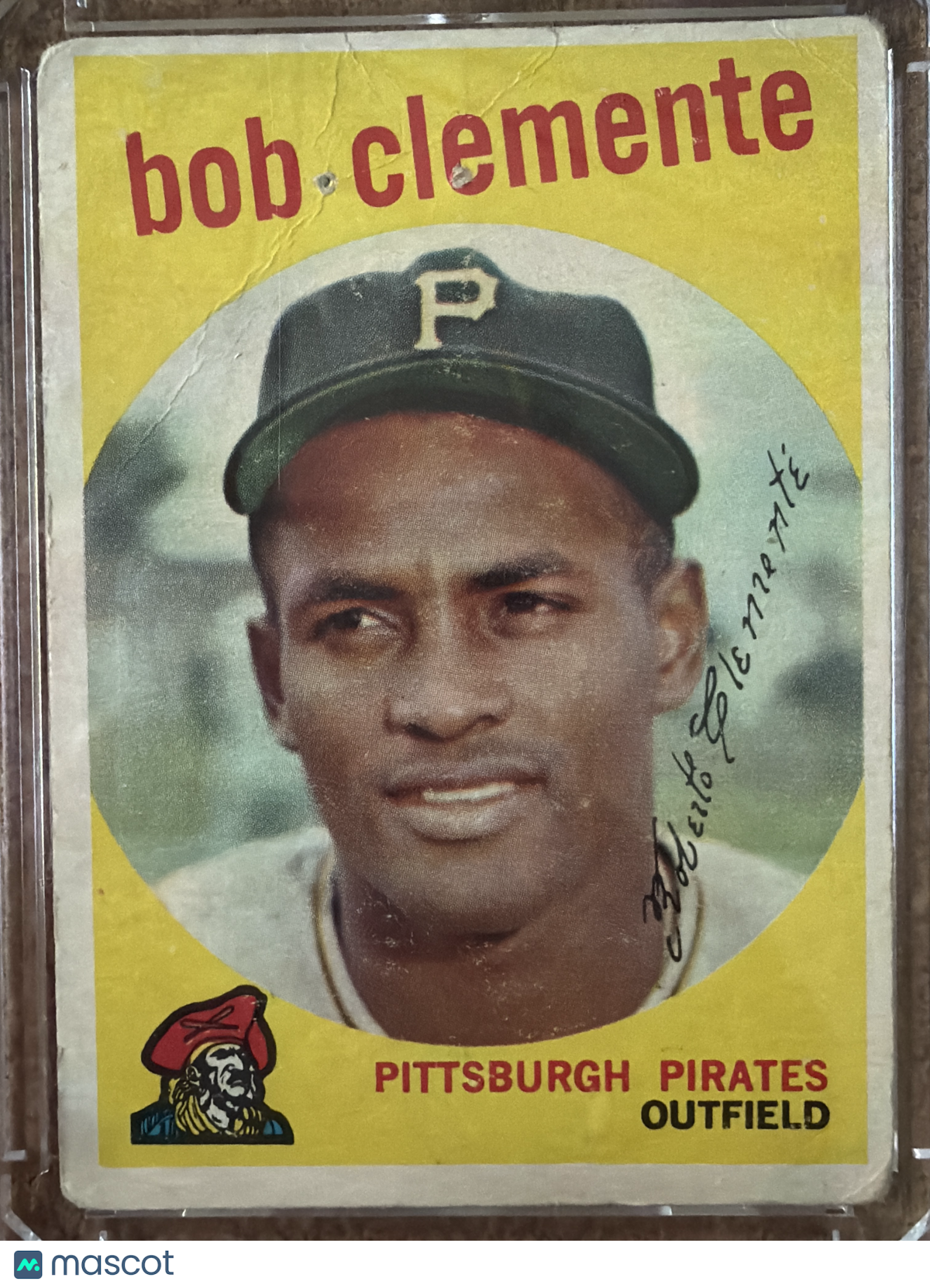 1958 Topps Roberto Clemente #478