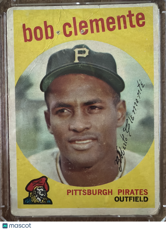 1958 Topps Roberto Clemente #478