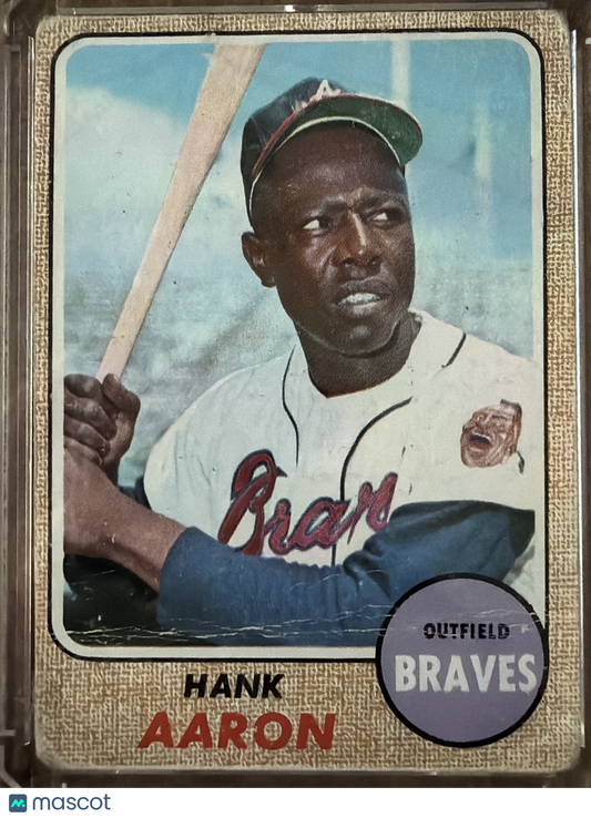1968 Topps Hank Aaron #110