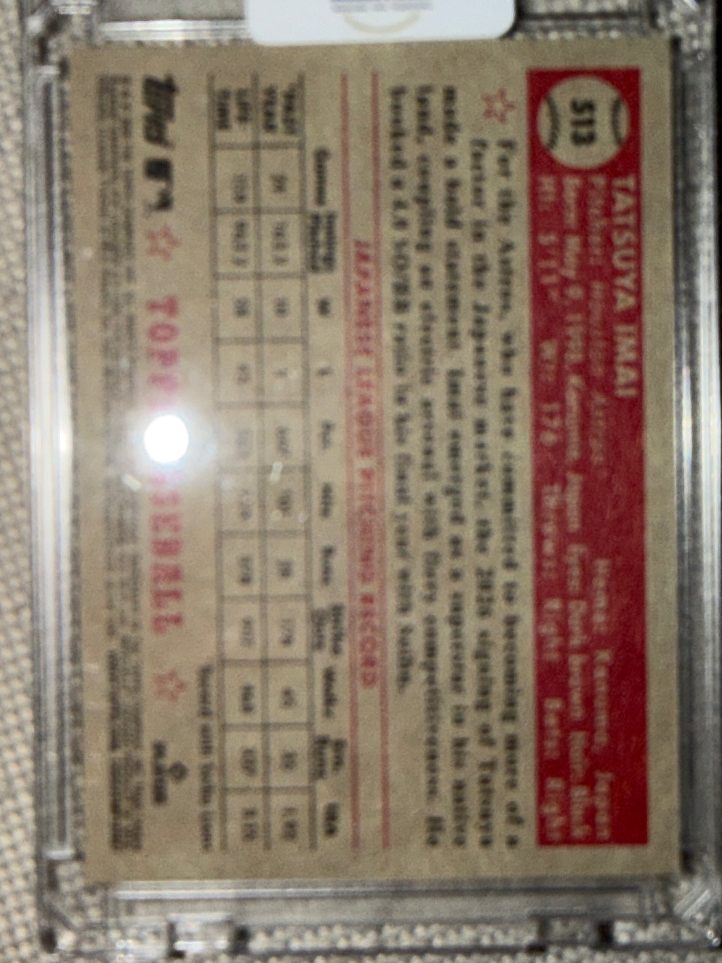 2024 Topps Heritage Tatsuya Imai #513 RC