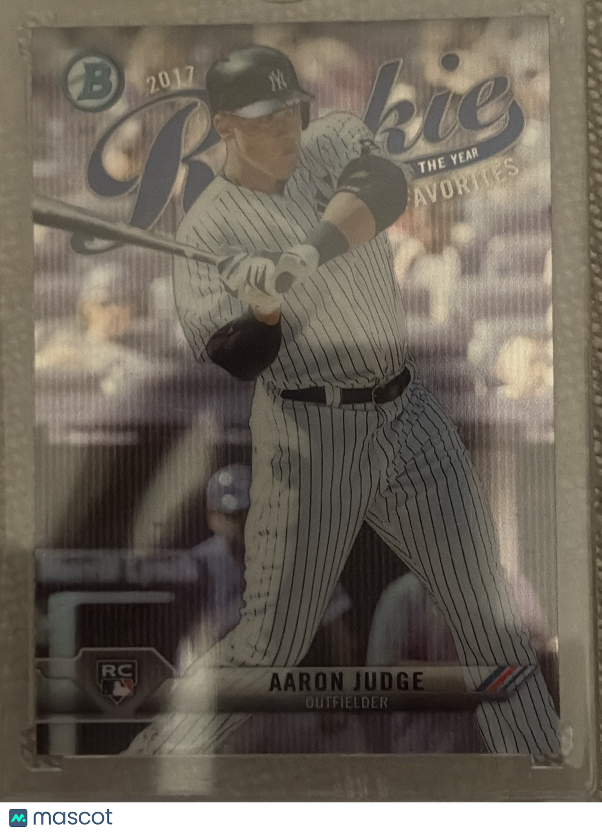2017 Bowman Rookie of the Year Favorites Aaron Judge #ROYF-1 RC
