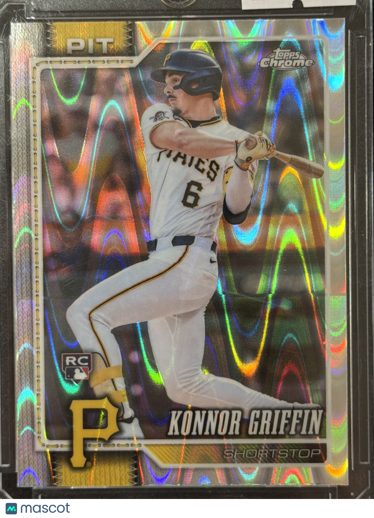 2025 Topps Chrome Konnor Griffin #74 RayWave RC