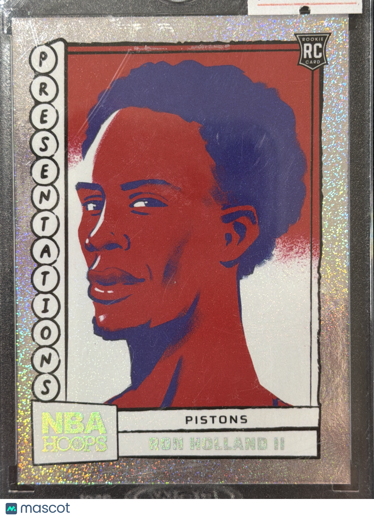 2024 Panini NBA Hoops Presentations Ron Holland II #15 RC