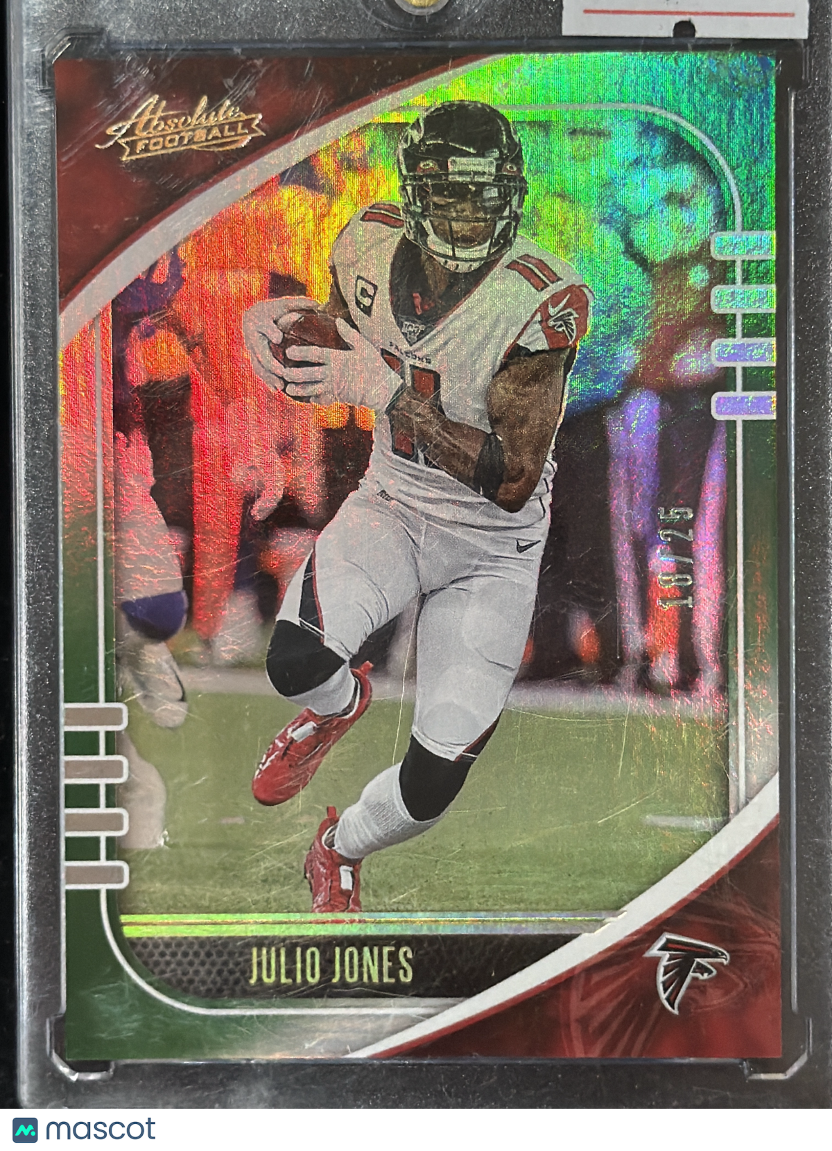 2020 Panini Absolute Football Julio Jones #47 Green Spectrum /25