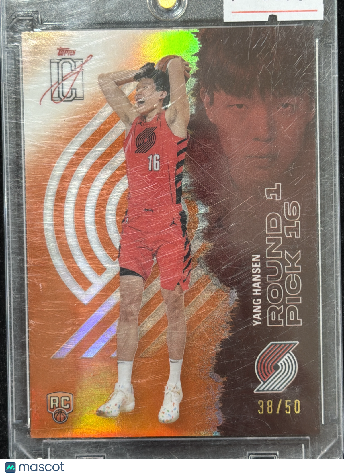 2026 Topps Signature Class Yang Hansen #112 Orange /50 RC
