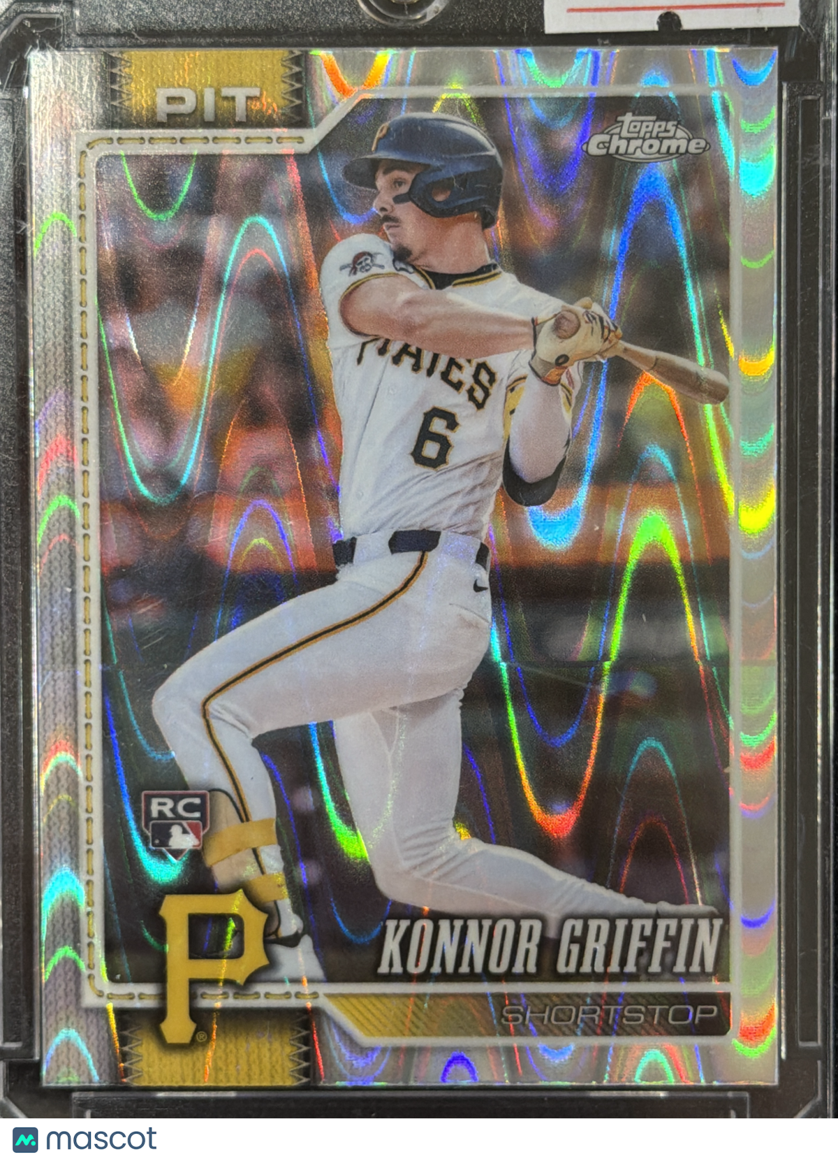 2026 Topps Chrome Konnor Griffin #74 RayWave Refractor RC
