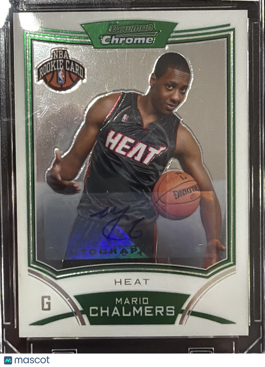 2008 Bowman Chrome Mario Chalmers #175