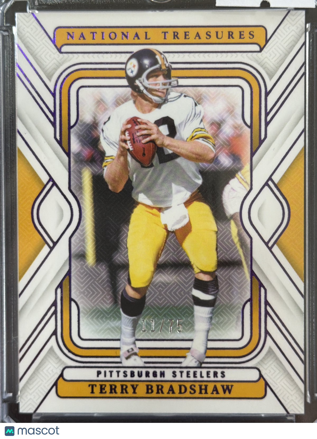 2025 Panini National Treasures Terry Bradshaw #85 /75