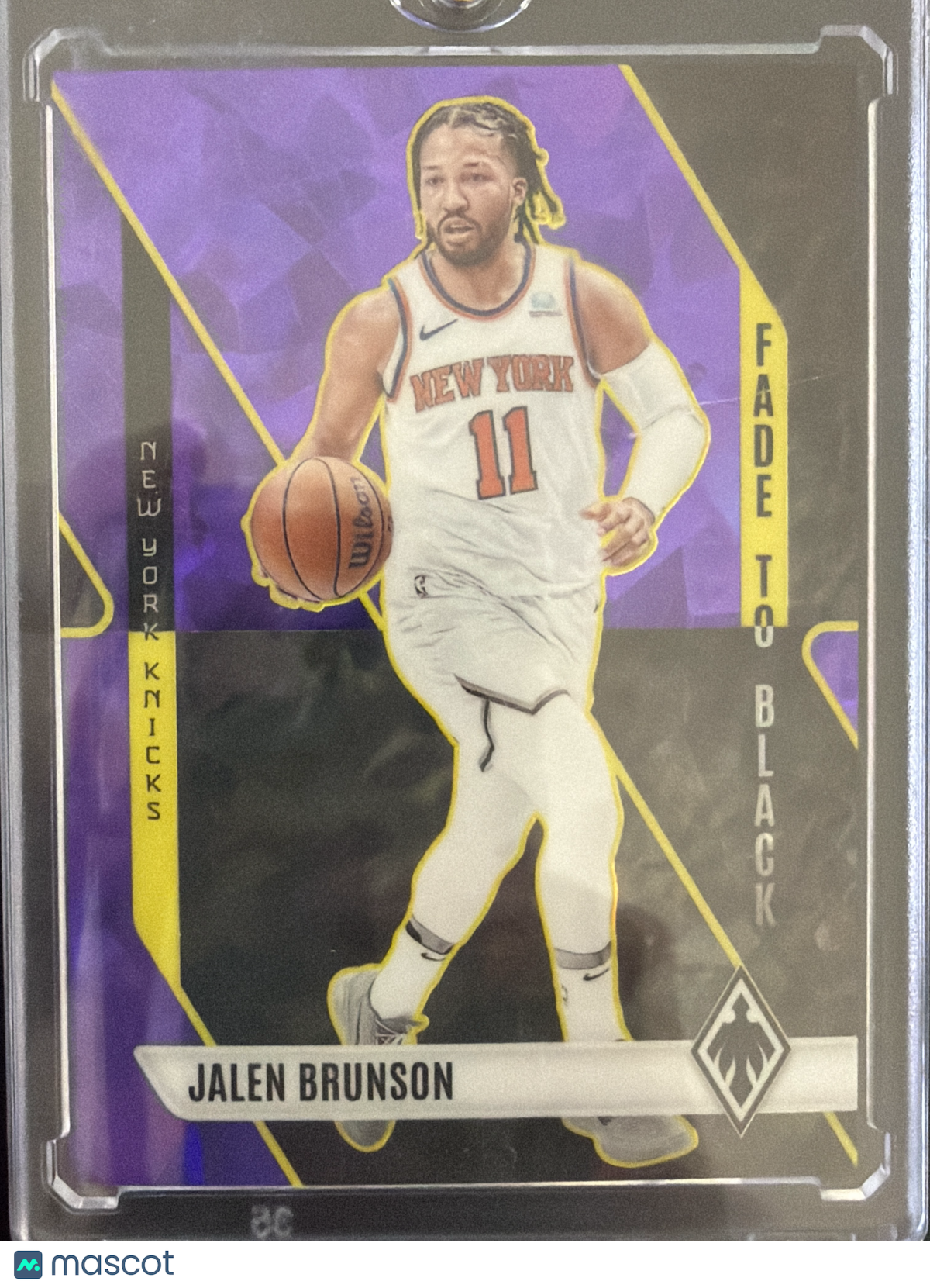 2024 Panini Phoenix Fade to Black Jalen Brunson #1 Purple /25