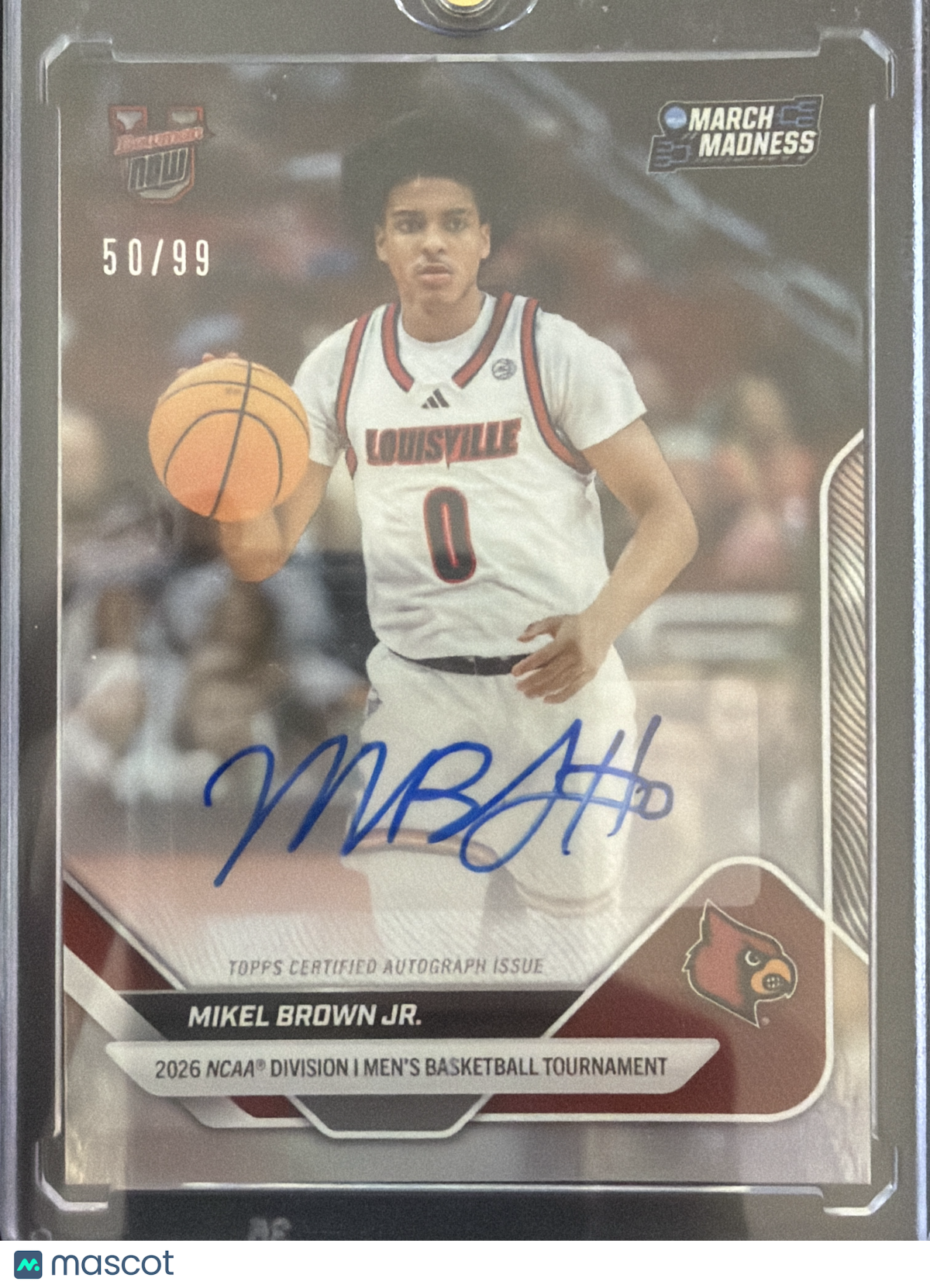 2026 Topps Now Mikel Brown Jr. #19-A /99