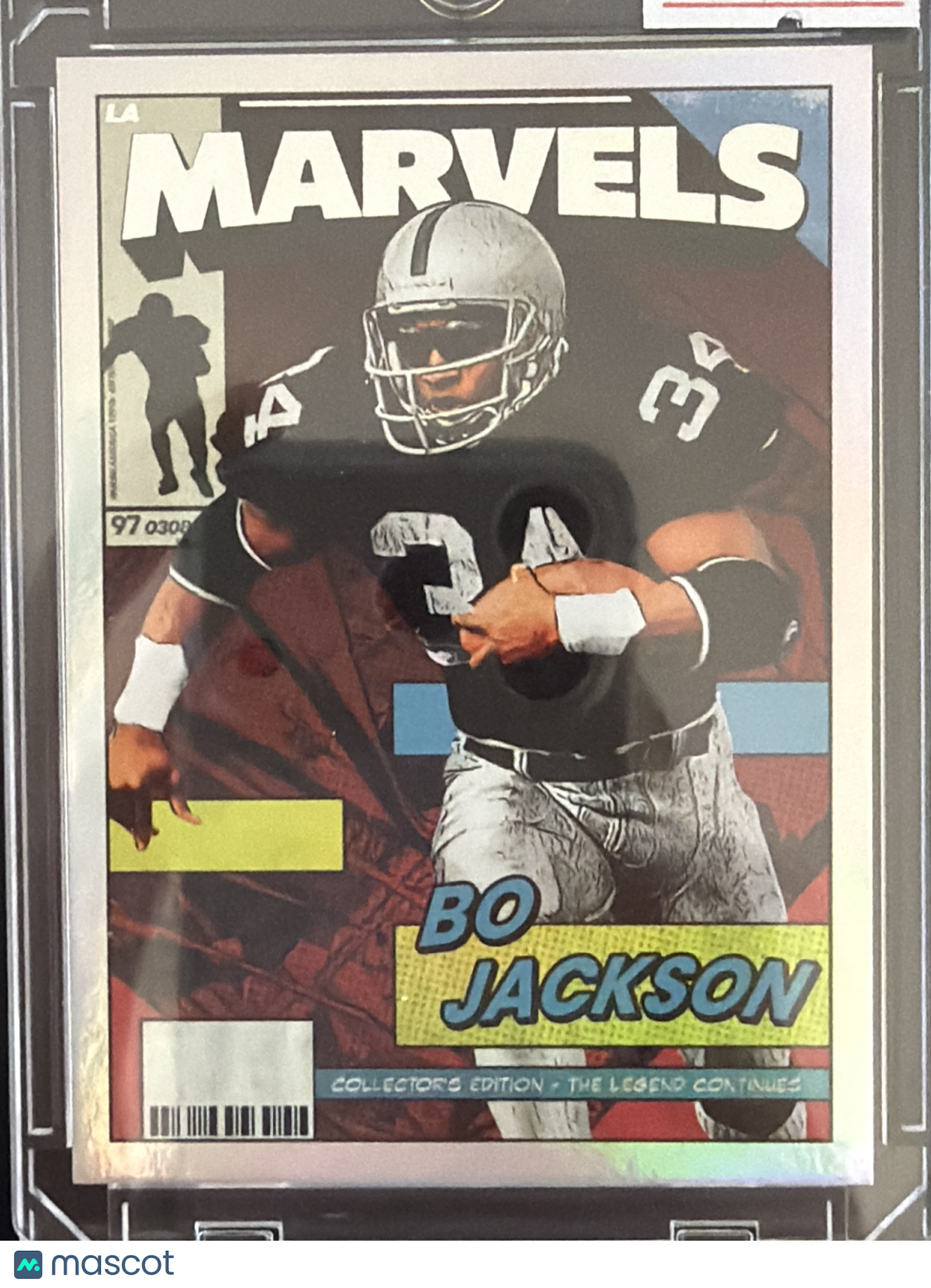 2026 Panini 90s Pop Culture Box Set Marvels Bo Jackson #MV-BJ