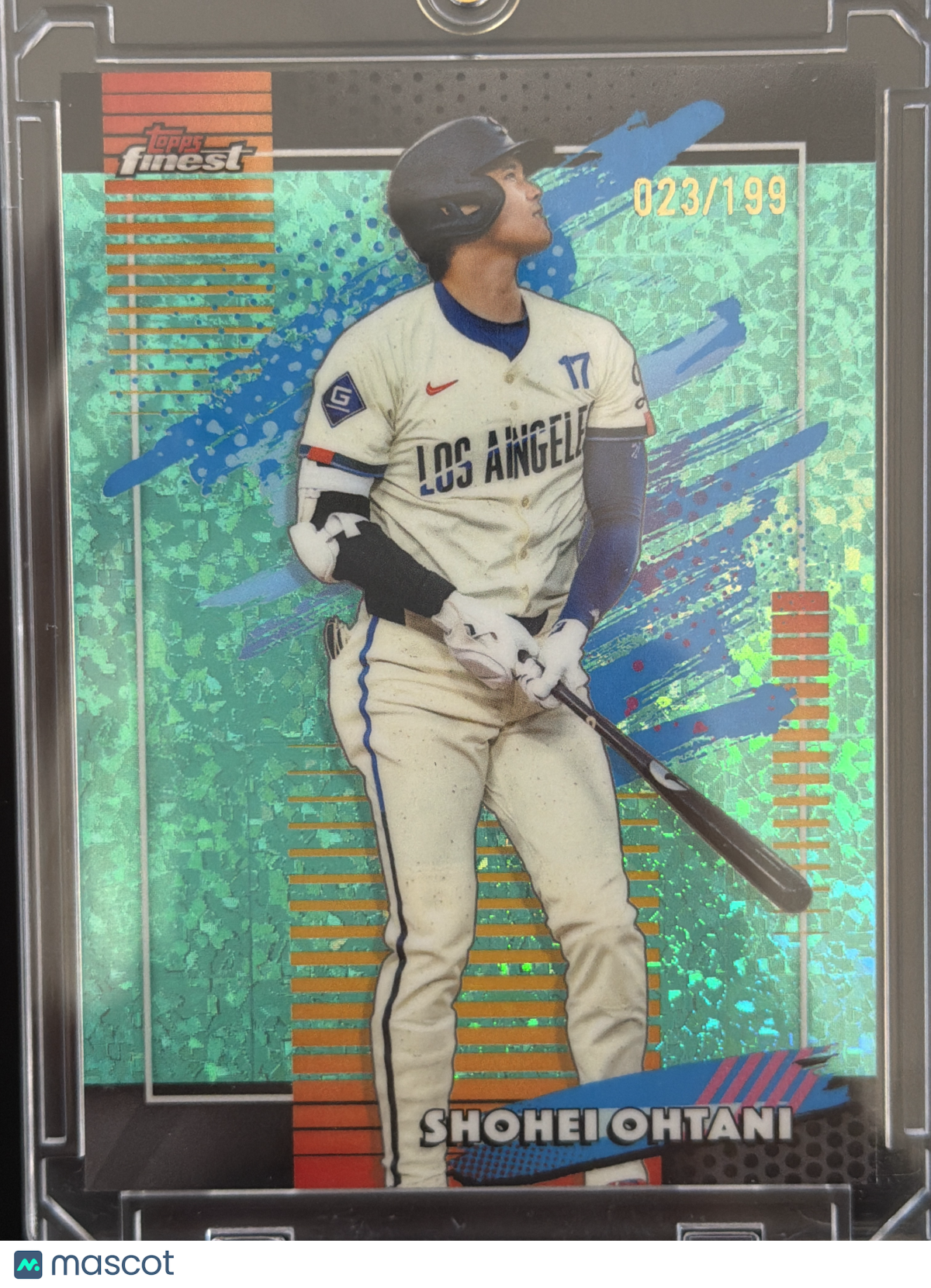 2026 Topps Finest Shohei Ohtani #150 Green Speckle Refractor /199