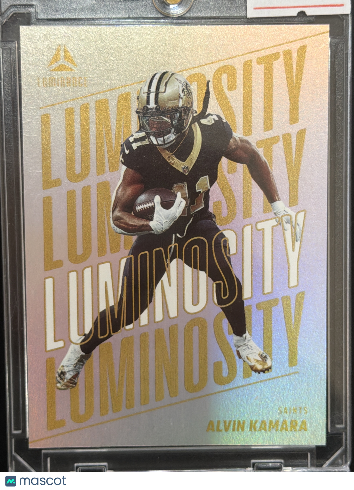 2025 Panini Luminance Football Luminosity Alvin Kamara #LUM-AKA Holo