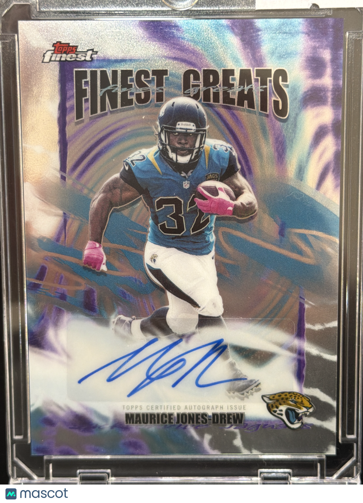 2025 Topps Finest Finest Greats Maurice Jones-Drew #FGA-MJD