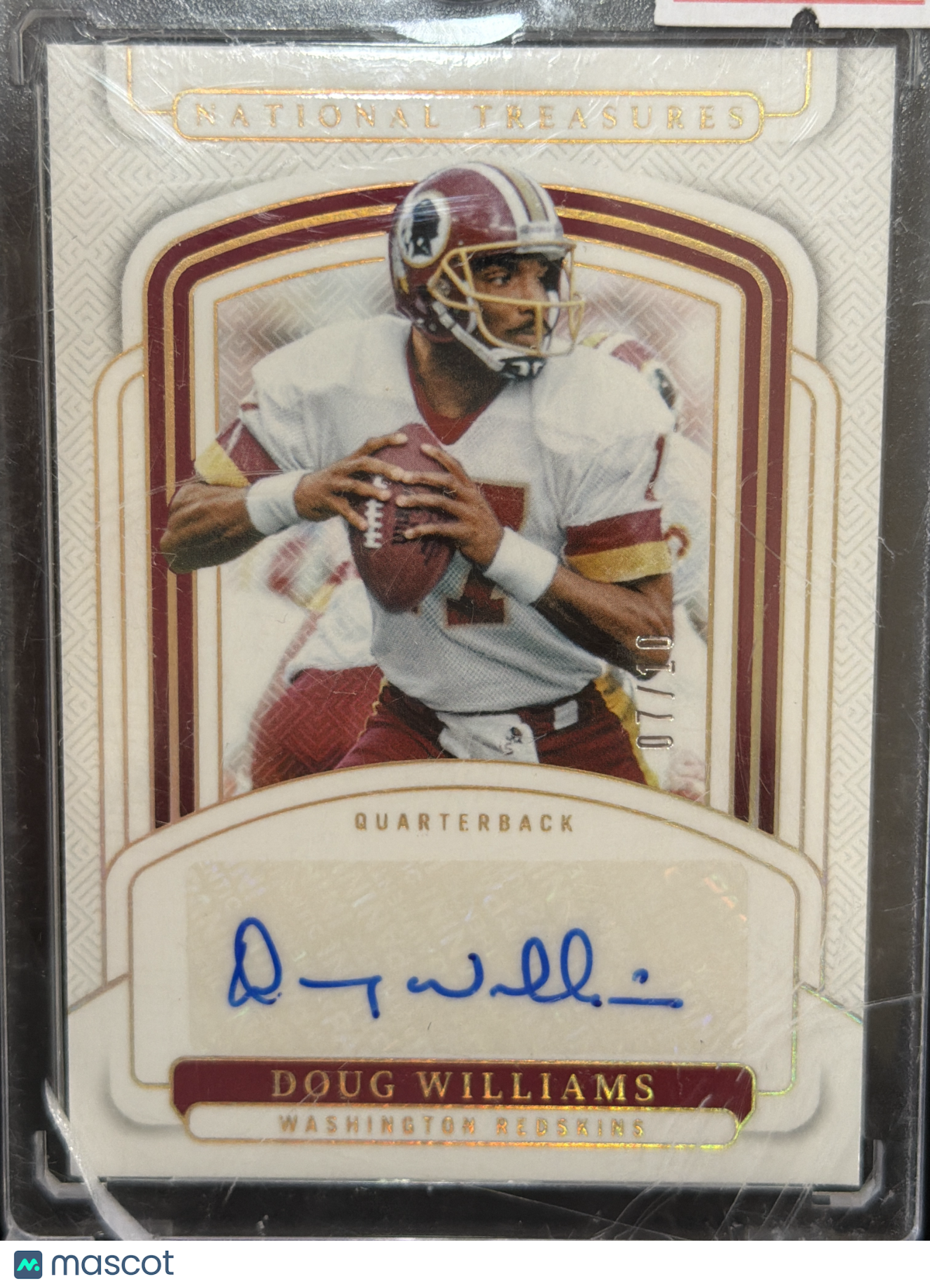 2025 Panini National Treasures Doug Williams #SIGS-DWS /10