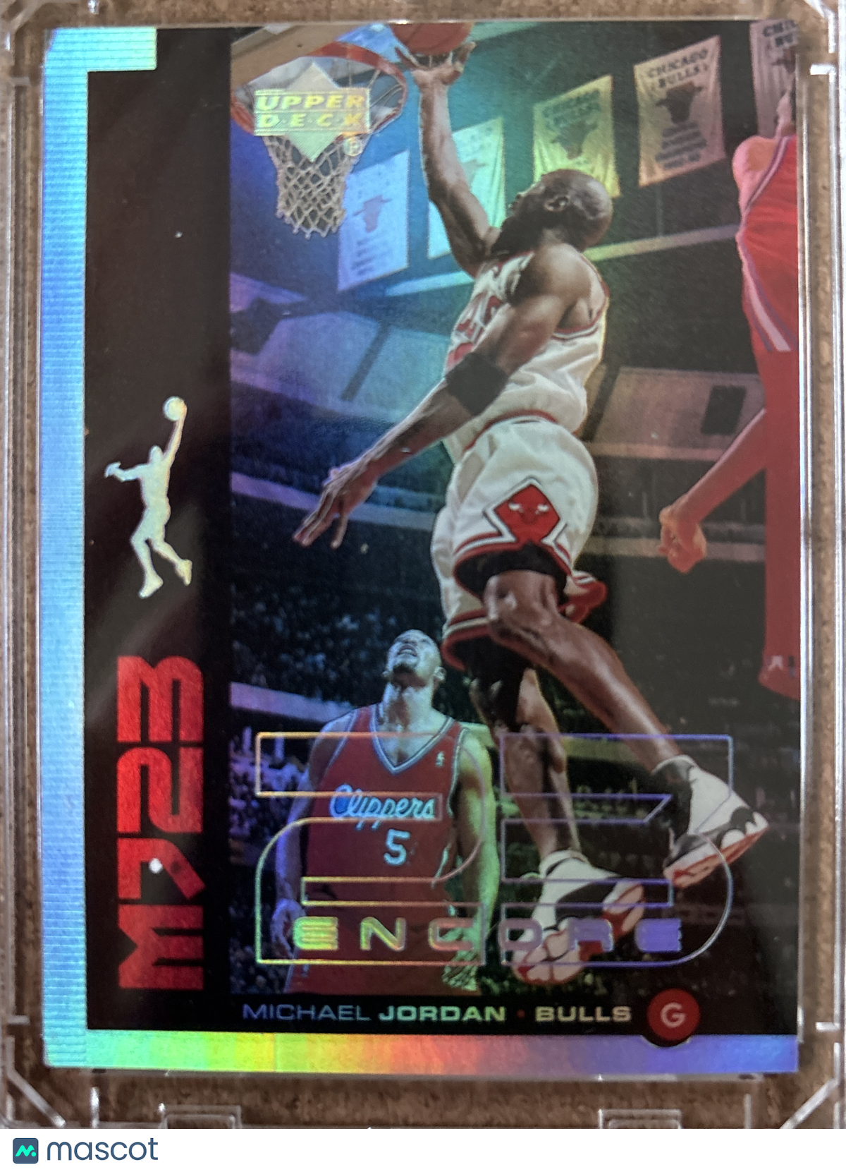 1999 Upper Deck Encore MJ23 Michael Jordan #M6 Hologram