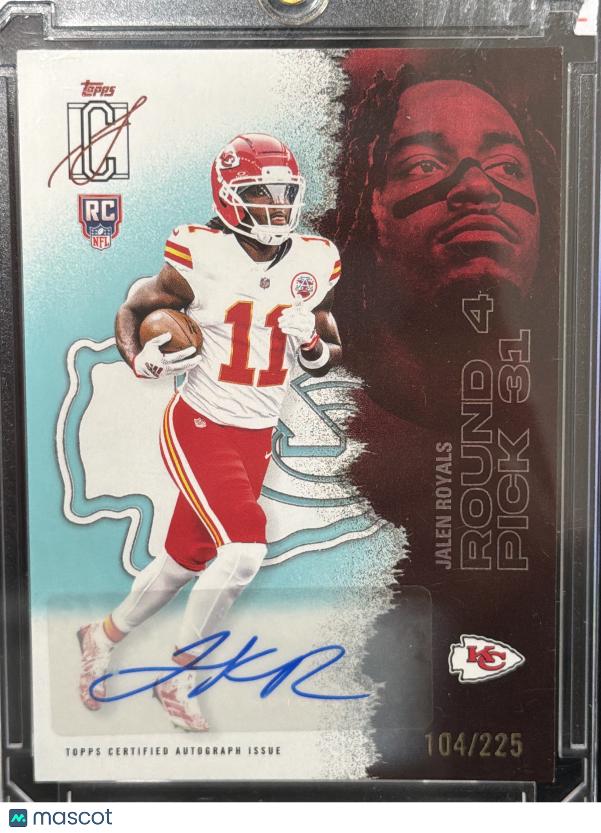 2025 Topps Signature Class Jalen Royals #125 /225 RC