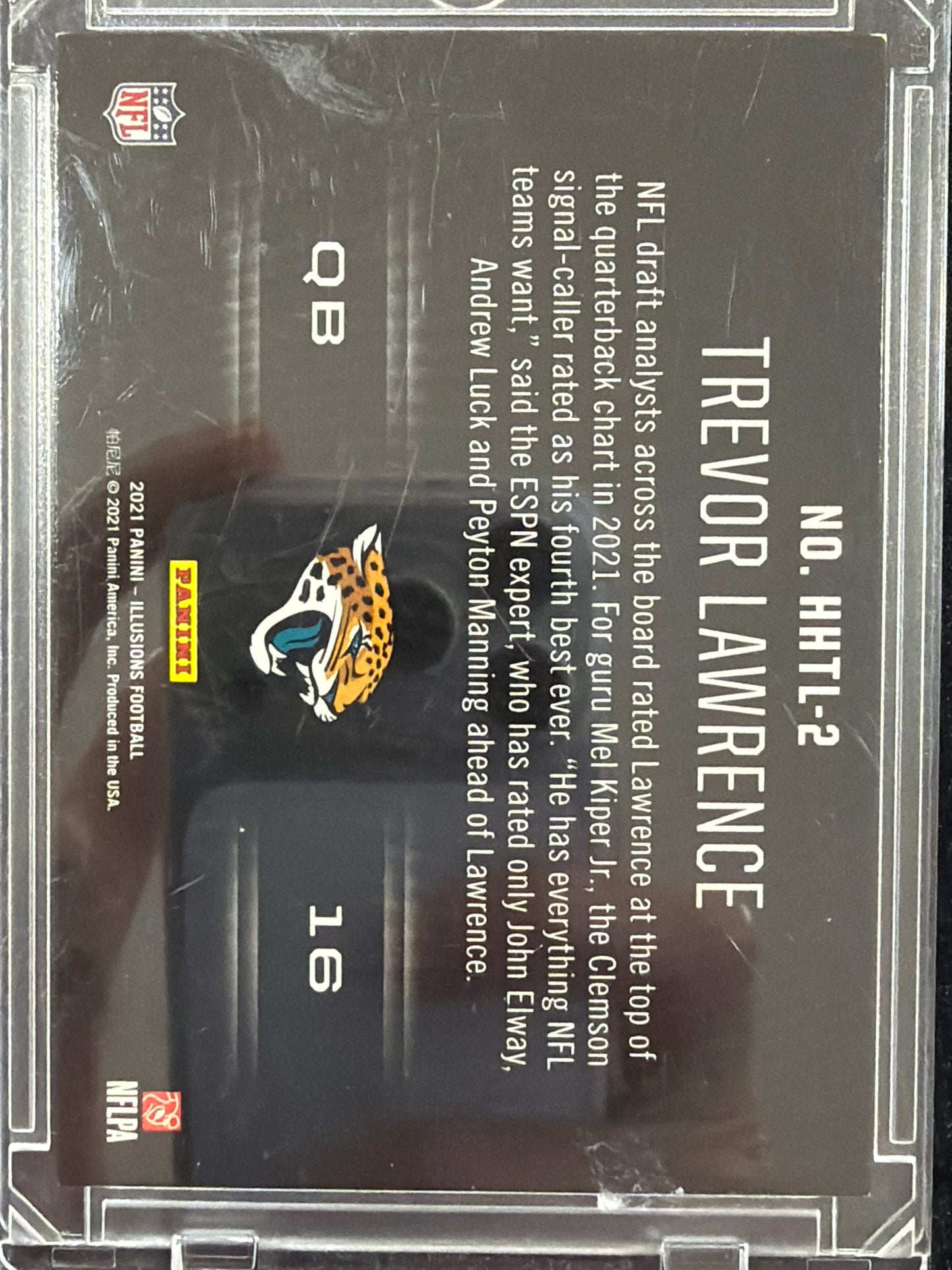2021 Panini Illusions Holoheroes Trevor Lawrence #HHTL-2 RC