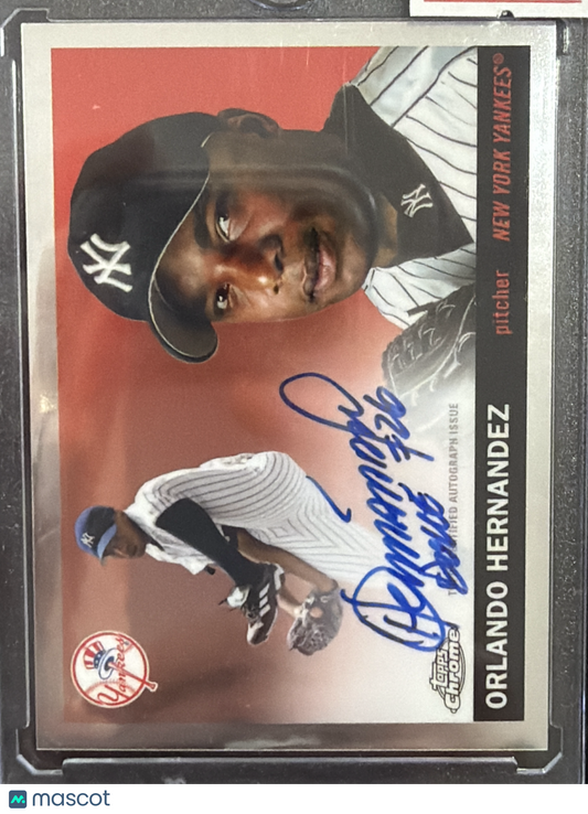 2025 Topps Chrome Platinum Baseball Orlando Hernandez #CPA-OH