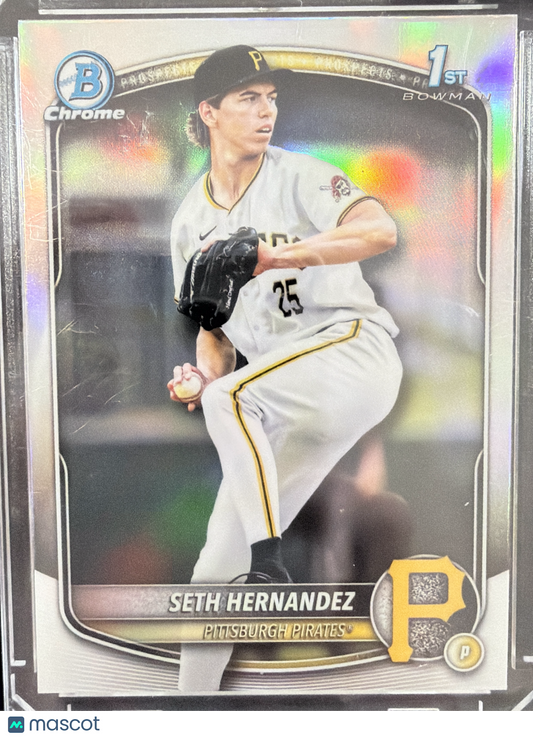 2025 Bowman Chrome Draft Seth Hernandez #BDC-25 Refractor