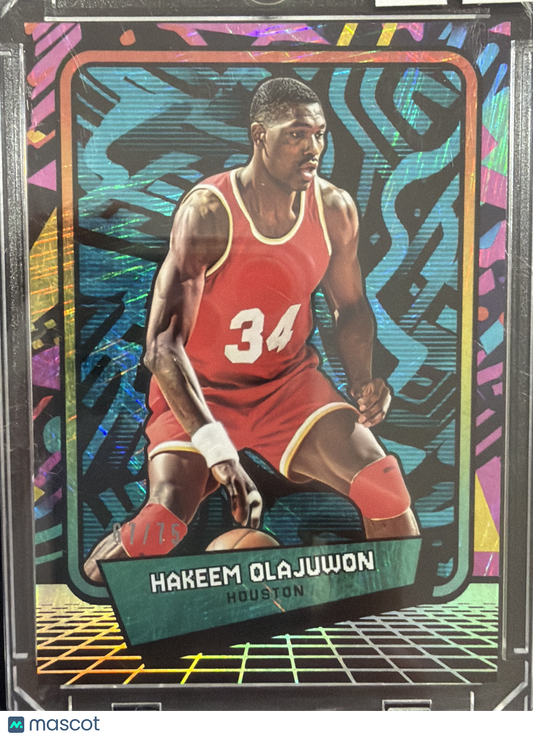 2026 Panini 90s Pop Culture Box Set Hakeem Olajuwon #68