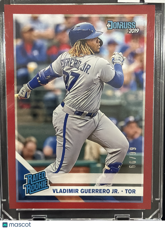 2019 Donruss Vladimir Guerrero Jr. #256 Red /99