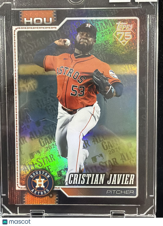 2026 Topps Series Two Cristian Javier #599 All-Star Game /10