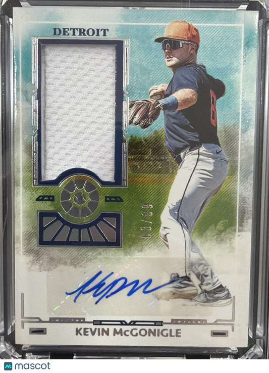 2025 Panini Boys of Summer Kevin McGonigle #PM-KMG /99 Autograph Memorabilia
