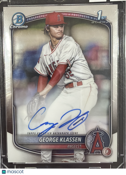 2025 Bowman Chrome George Klassen #CPA-GK