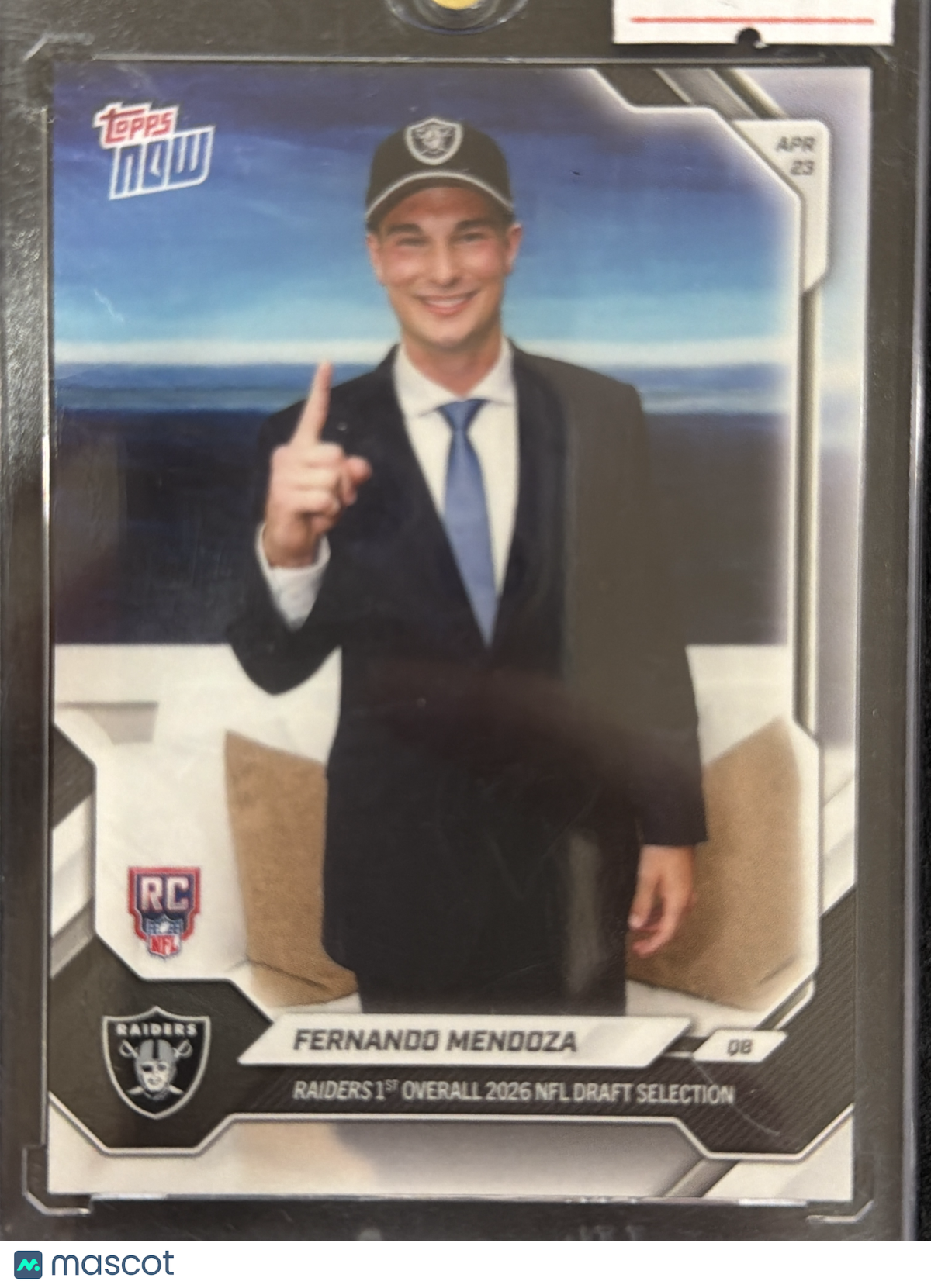 2020 Topps Now Fernando Mendoza #FMEN RC