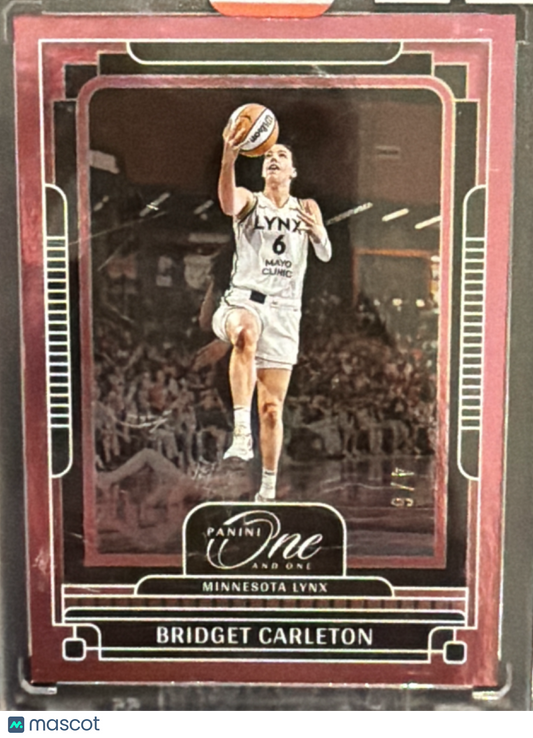 2025 Panini One and One Bridget Carleton #58