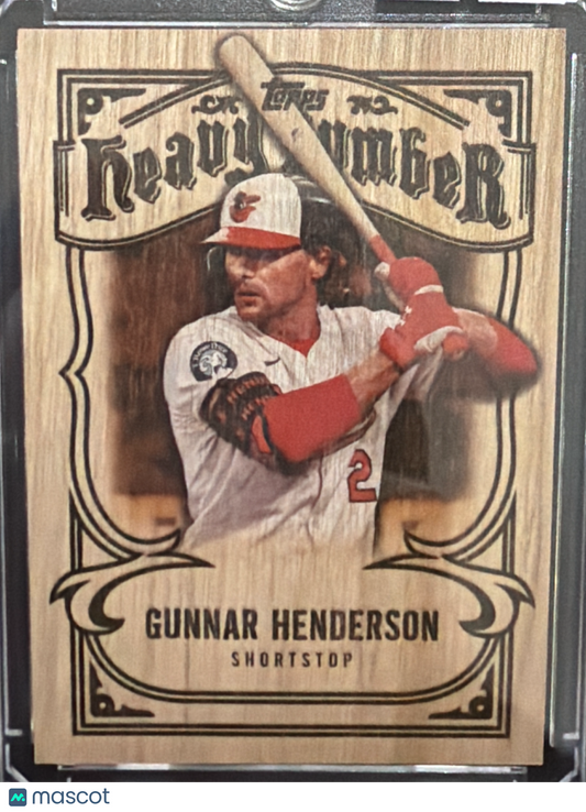 2026 Topps Heavy Lumber Gunnar Henderson #HL-26