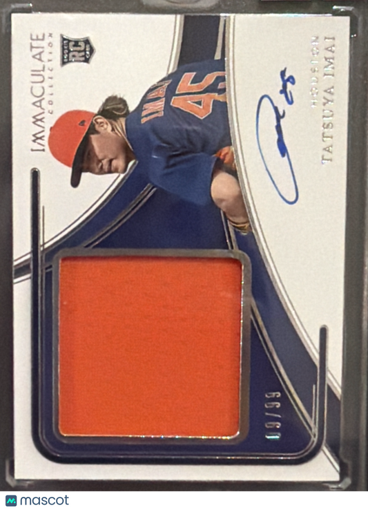 2026 Panini Immaculate Collection Tatsuya Imai #PMS-TI Patch RC Memorabilia