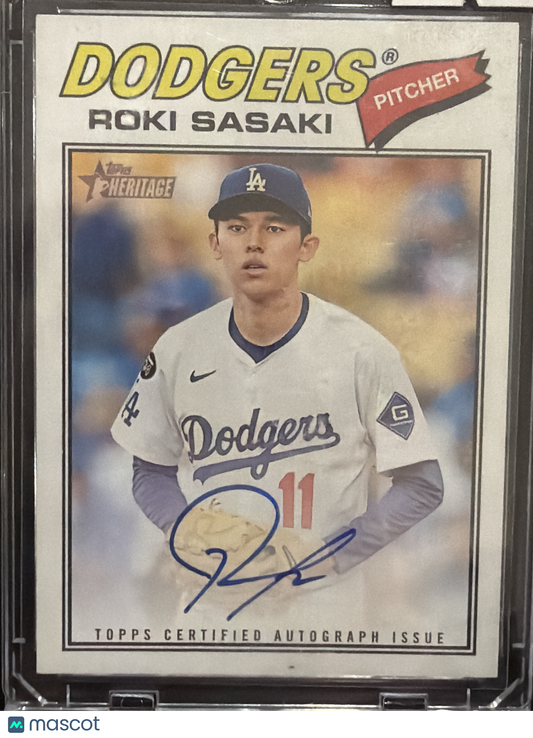 2026 Topps Heritage Roki Sasaki #RS