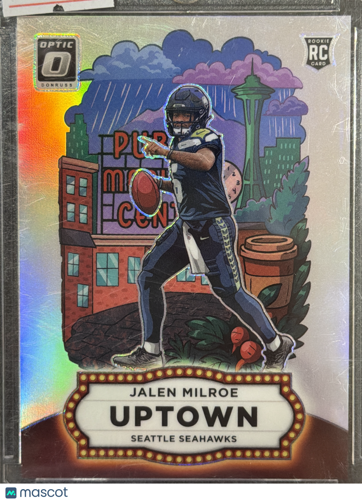 2025 Panini Donruss Optic Uptown Jalen Milroe #10 RC