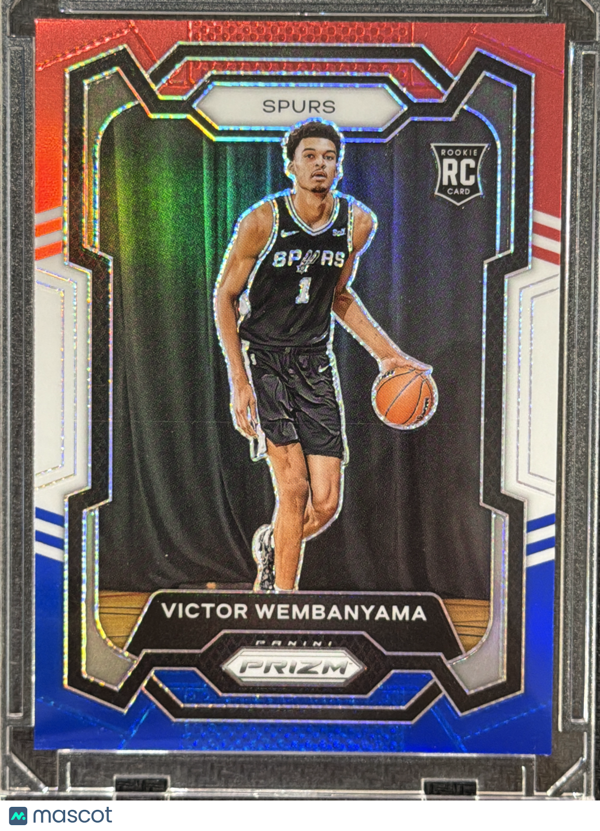 2023 Panini Prizm Victor Wembanyama #136 Red White Blue RC